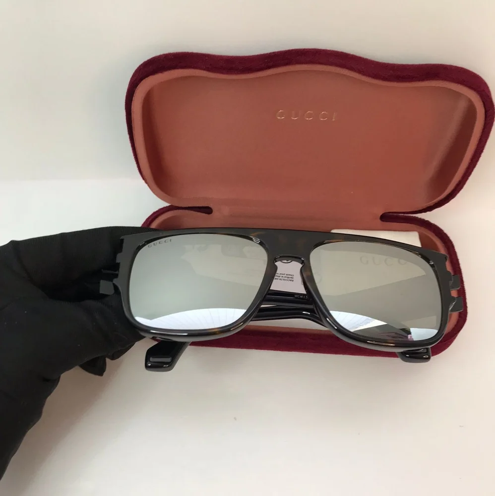 💯 original GUCCI SQUARE-FRAME ACETATE SUNGLASSES GG0664S-004 UNISEX